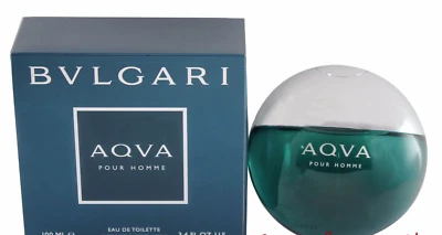 BVLGARI AQVA POUR HOMME 1.7/1.6 OZ EDT SPRAY FOR MEN NEW IN A BOX BY BVLGARI - Image 1 of 2