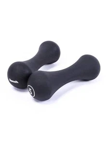 Bench Gym Neoprene Hand Dumbbell Pair 1kg, 1.5kg, 2kg, 3kg and 5kg - Picture 1 of 7