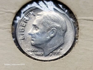 1968 D Roosevelt Dime Raised Edge 2.23g Mint Error Coin Rare - Picture 1 of 9