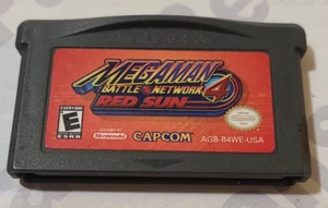 Megaman Battle Network 4 Red Sun (Nintendo Gameboy Advance, 2004) GBA Mega Man - Picture 1 of 1