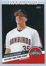 2019 NYPL Top Prospects ADLEY RUTSCHMAN Choice NEW YORK-PENN LEAGUE ORIOLES RC 