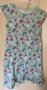 Gymboree Girls L 10-12 BIRDS Easter Sleeveless Pajama Sleepwear Dress Gown PJ’s - Picture 1 of 5