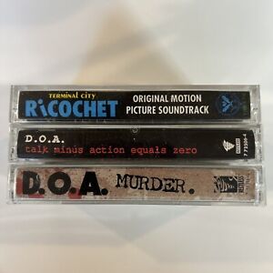 Cassettes DOA D.O.A. Punk hardcore lot of 3 Murder Ricochet