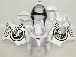 Kit de carenado ABS 2000-02 ZX6R/2005-08 ZZR600 Lucky Strike negro blanco - Imagen 1 de 6