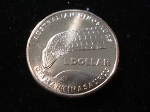 AUSTRALIA: 2022 $1 DIAMANTINASAURUS DINOSAUR UNCIRCULATOR COIN FROM MINT BAG - Picture 1 of 2