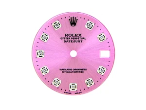 RLX Lady DateJust 26 mm acero inoxidable rosa mate con esfera de diamantes - Imagen 1 de 1