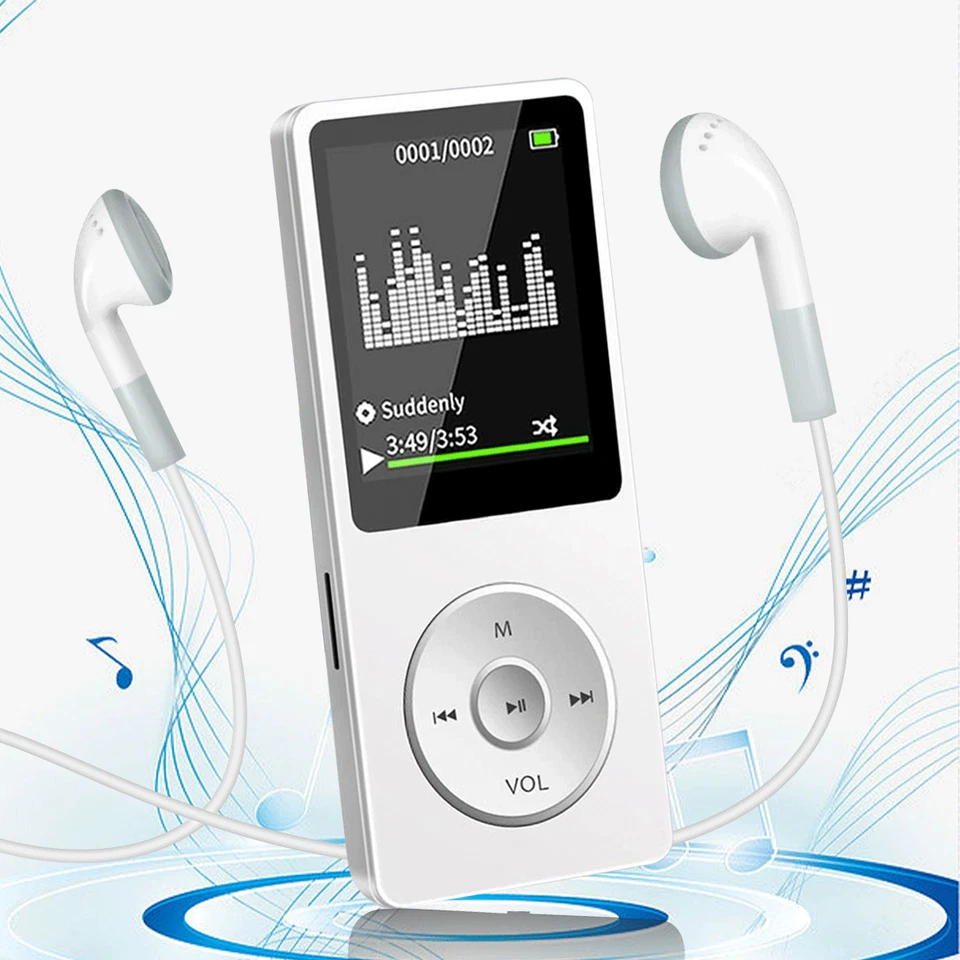 Mp3player Mp4 Media Fm Radio Recorder Hifi Sport Music Speakers+16G Storage Card - Image 1 of 4