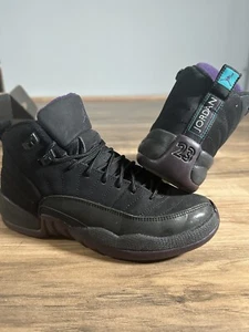 Nike Air Jordan Retro XII Youth 5Y Black Grand Purple 153265 051 - Bild 1 von 12