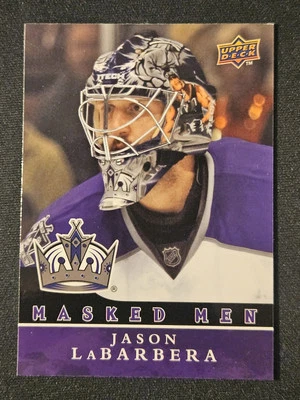 08-09 Upper Deck Jason Labarbera Masked Men 🚨🚨🚨 Los Angeles Kings  - Image 1 of 2