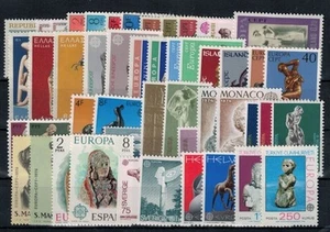 EUROPA CEPT 1974 kompletter Jahrgang 49v postfrisch ** - Bild 1 von 1