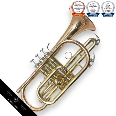 Yamaha YCR4330G Kornett Messing Gold geprüft Musikinstrument - Bild 1 von 3