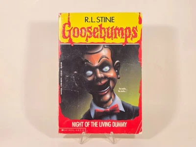 Goosebumps Night of the Living Dummy Original 1st Edition R. L. Stine Foto 1 de 2
