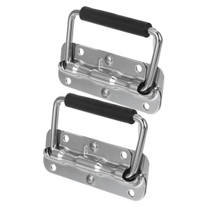 2 PCS Spring Loaded Handle Aircraft Box Handles Flight Case Heavy Duty Durable $ - Picture 1 of 12