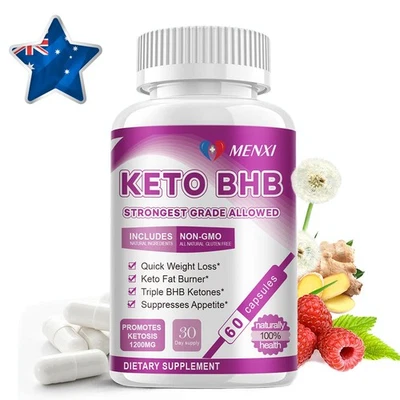 Official Spark Keto Pills, 1200mg BHB Ketones, K3 Mineral Supplement 60 Capsules - Image 1 of 4