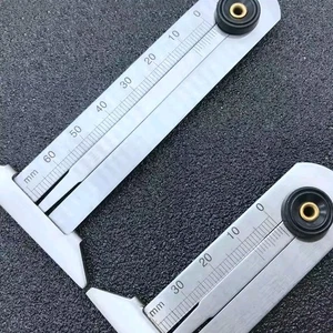 Car Motorcycle Tyre Tire Tread Depth Gauge Meter Ruler Caliper Measuring Tool - Picture 1 of 11