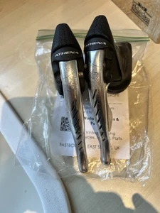 CAMPAGNOLO 8-Sp ATHENA Ergopower Brake Levers - complete - Picture 1 of 7