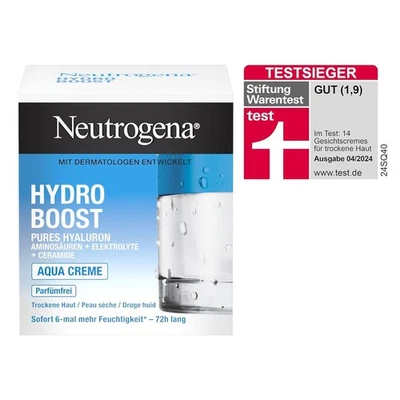 NEUTROGENAZ Neutrogena Hydro Boost Gesichtscreme Aqua Mit Hyaluron Ölfrei Und Parfümfrei Für
