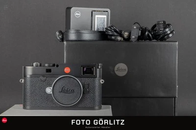 Leica M10 schwarz Typ 20000 (5.645 Auslösungen) Service 14.10.2025 FOTO-GÖRLITZ - Bild 1 von 4