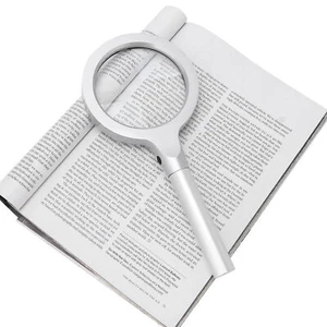 5X 10X Handheld Magnifying Glass 12 LED Illuminated Lighted Magnifier Reading - Picture 1 of 12