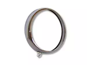 Pannonia 250 anillo de lámpara nuevo faro faro anillo cromado - Imagen 1 de 1