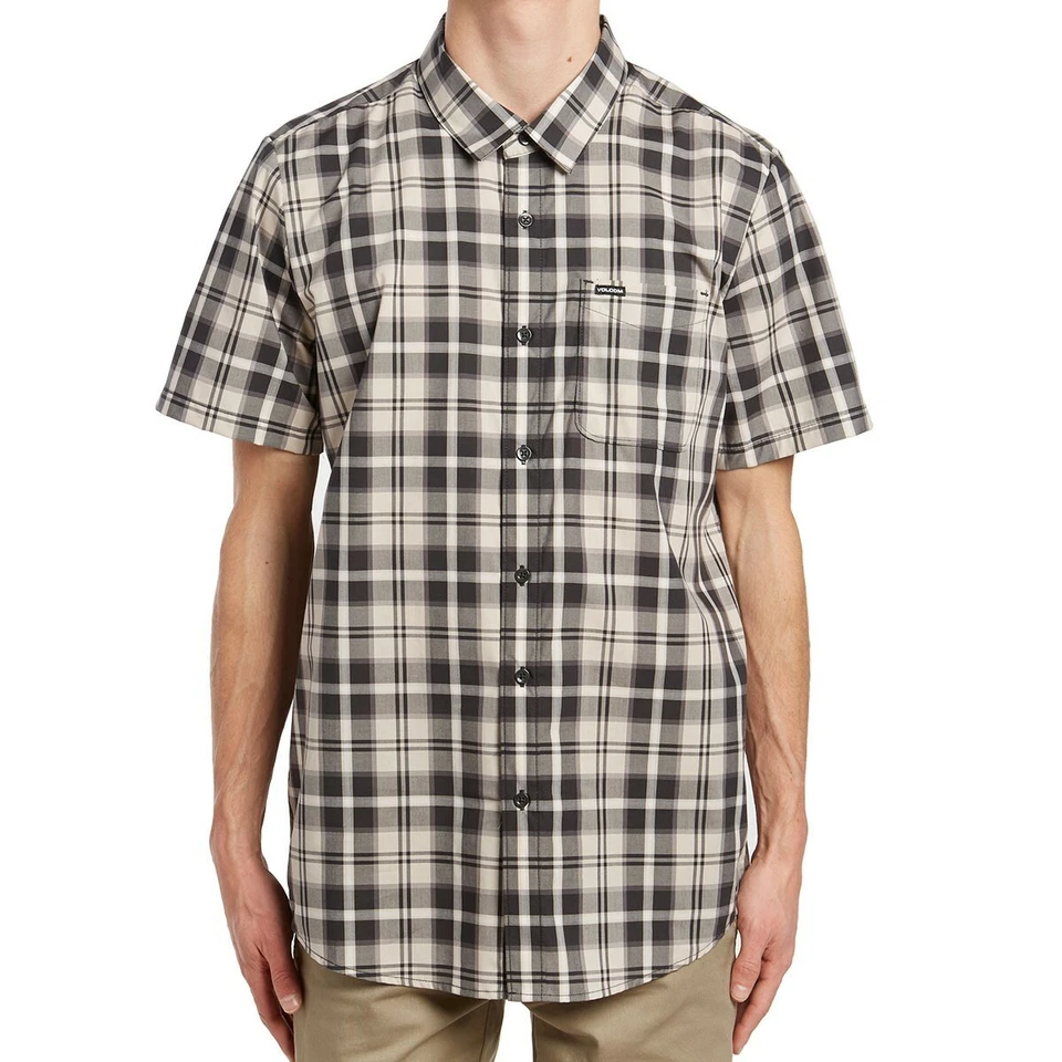 VOLCOM Men's BENNETT S/S Button Shirt - SNS - Medium - NWT  - Image 1 of 1