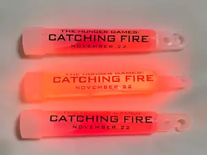 I bastoncini promozionali pre-uscita The Hunger Games Catching Fire 2013, Qtà 3 - Foto 1 di 7