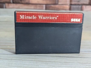 Miracle Warriors (Sega Master System SMS 1986) solo cartucho de juego - Imagen 1 de 6