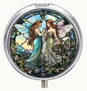 Fancy 3 Compartment Fairy Pill Box - Picture 1 of 3