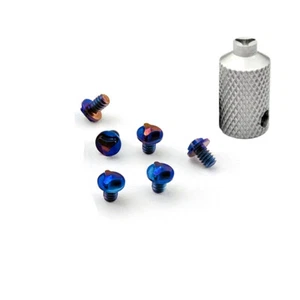 6 Stück. TC4 Griffschrauben + Werkzeug für Microtec Combat Troodon - Bild 1 von 10