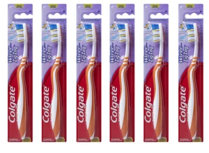 Cepillo de dientes Colgate Wave ZigZag - completo - mediano (paquete de 6) - Imagen 1 de 1