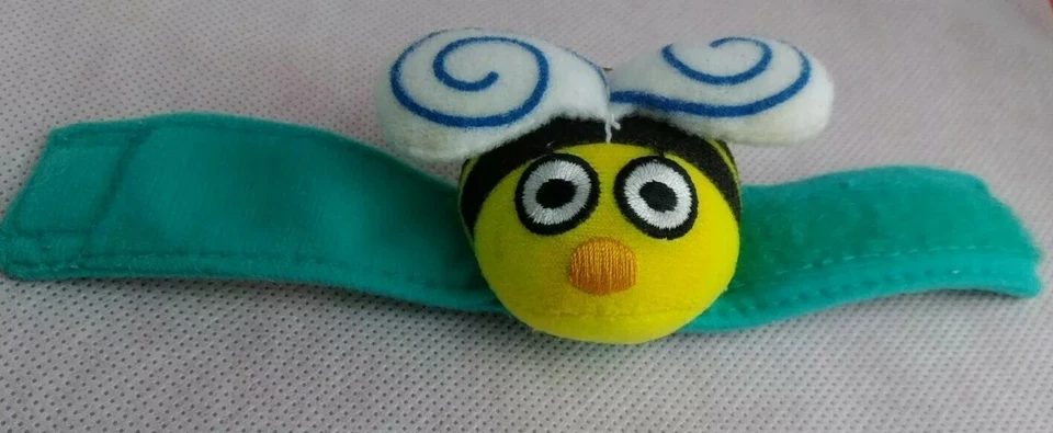 SASSY BUMBLEBEE ❤️ Pulseira de chocalho ❤️ ANEXAR tamanho único serve para todos os brinquedos de bebê LIMPO  - Imagem 1 de 4