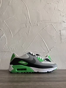 Nike Air Max 90 Golf weiß Flash Lime Herren Größe 8,5 CU9978-003 fehlender Deckel - Bild 1 von 5