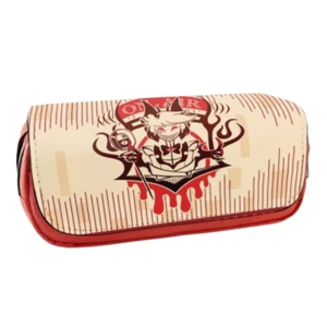 Hazbin Hotel Red Drip Double Zip Pencil Case - Picture 1 of 2