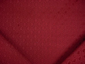 4Y Lee Jofa 2001179 Checquers Cassis Wine French Floral Velvet Upholstery Fabric - Picture 1 of 4