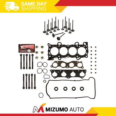 Head Gasket Set Intake Exhaust Valves Fit 03-06 Honda CR-V 2.4L - Image 1 of 4