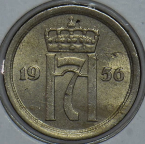 Norway 1956 25 Ore 290826 combine shipping - Picture 1 of 2