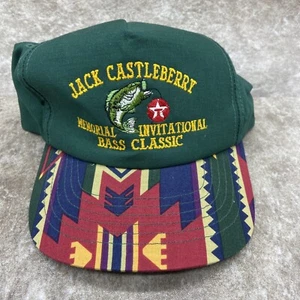jack castleberry memorial invitational bass classic vintage hat Aztec Print - Picture 1 of 7