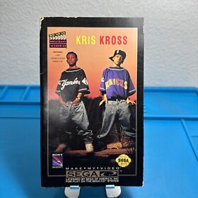 Kris Kross Sega CD Manual Only