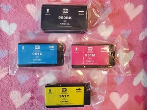 4PK Replacement ink for HP 950XL 951 XL - Picture 1 of 7