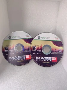 Mass Effect 2 (Microsoft Xbox 360, 2010) Discs Only - Free S/H - No Tracking - Picture 1 of 1