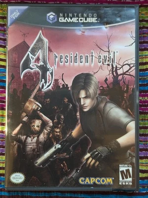 Resident Evil 4 Nintendo GameCube CIB!! Original Case Tested/Works MINT DISCS!!! - Image 1 of 4