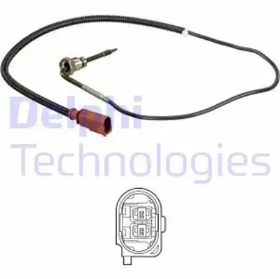 Sensor de temperatura de gases de escape TS30160 DELPHI para VW - Imagen 1 de 4