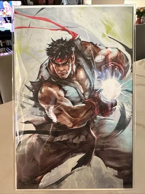 Street Fighter #1 “Ryu” Ivan Tao SDCC Virgin Exclusive Cover LTD 250 - Image 1 of 2