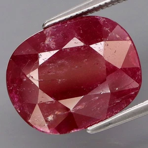 7.45Ct.UNHEATED! Precious Gem&Best Color BIG Top Red Ruby Winza,Tanzania - Picture 1 of 4
