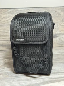 Sony FE 24-70 mm F2.8 GM Lens Bag Case Zippered Black Genuine Sony Travel Pouch - Picture 1 of 10