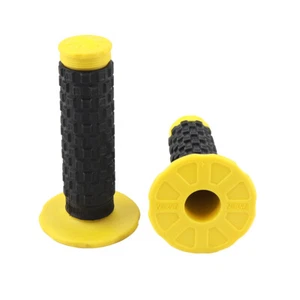 Motorcycle Non-slip Handle Bar Grip MTB BMX Cycle Road Mountain Bike Bicycle7/8" - Picture 1 of 23