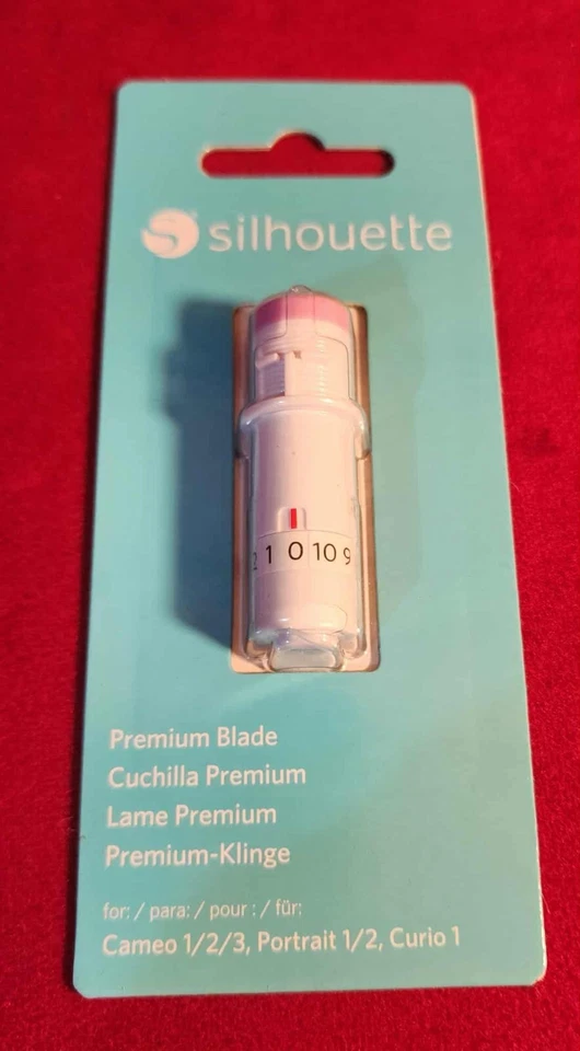 Nueva hoja Silhouette Premium de 1 mm para camafeo, retrato, curiosidades-púrpura Foto 1 de 1