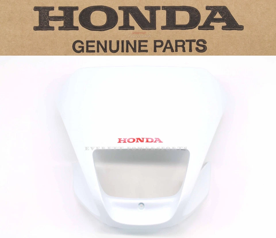 Headlight Visor 09-17 CRF250X CRF450X OEM Honda Shroud Plate 61300-KSC-A30 Q107* - Image 1 of 4