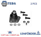 10160 04 SUSPENSION BALL JOINT PAIR FRONT LOWER LEMFRDER 2PCS NEW