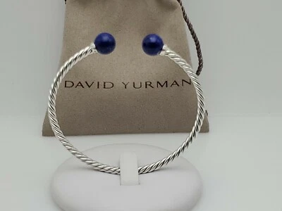 David Yurman Solari Bracelet with Lapis Lazuli and Diamond Size Large - Image 1 of 4